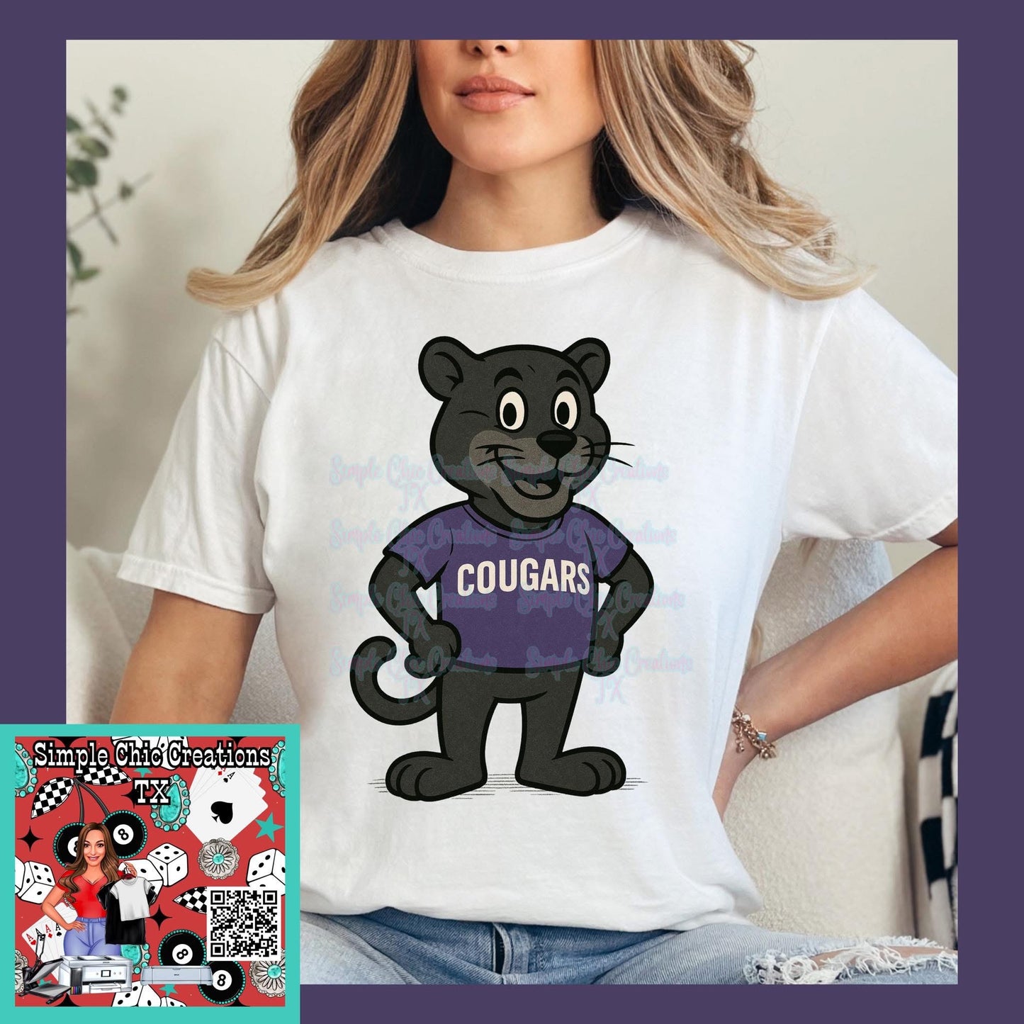 Calfee Cougar mascot