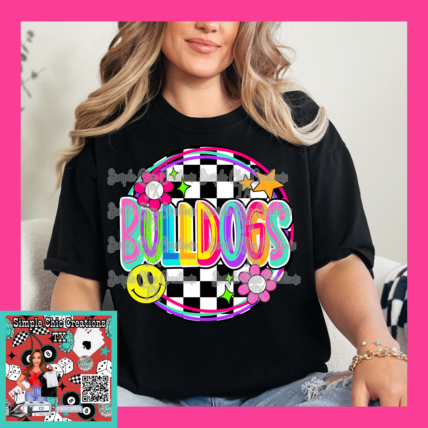 Bright Checkered Bulldogs