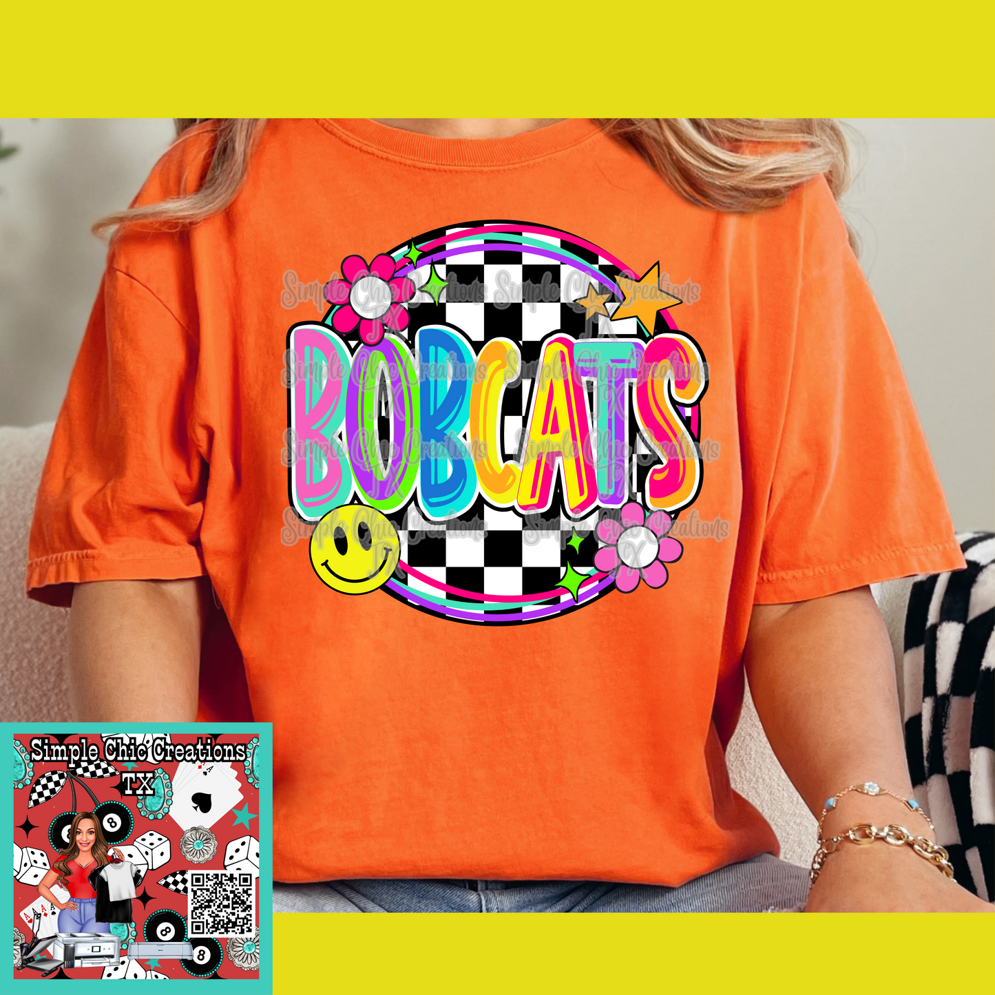 Bright Checkered Bobcats