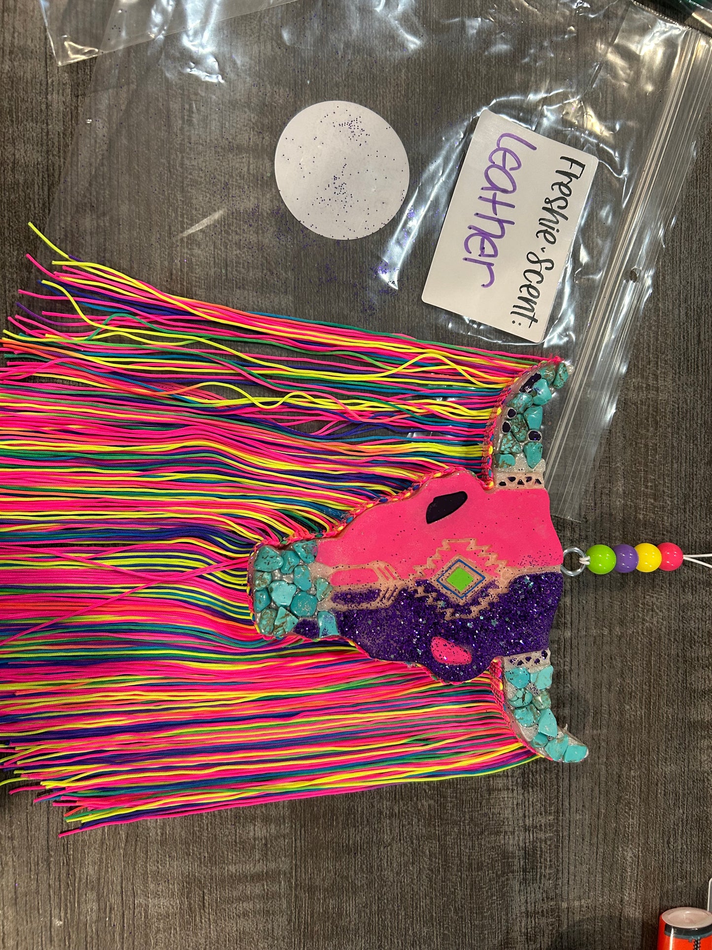 Neon Longhorn with fringe RTS