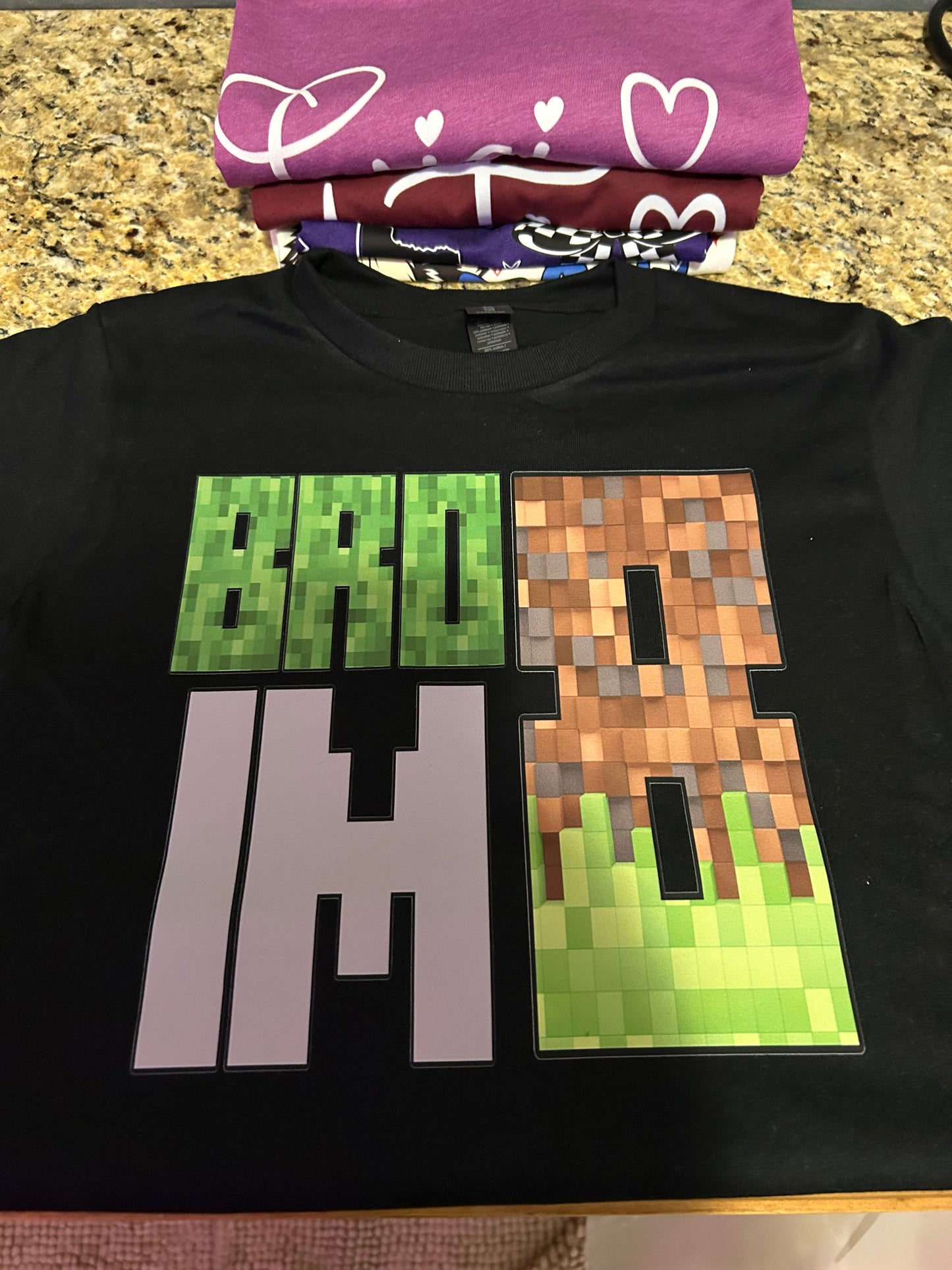 Pixel Bro I’m 8 ( Put specific number you’d like in the special instructions box at checkout)