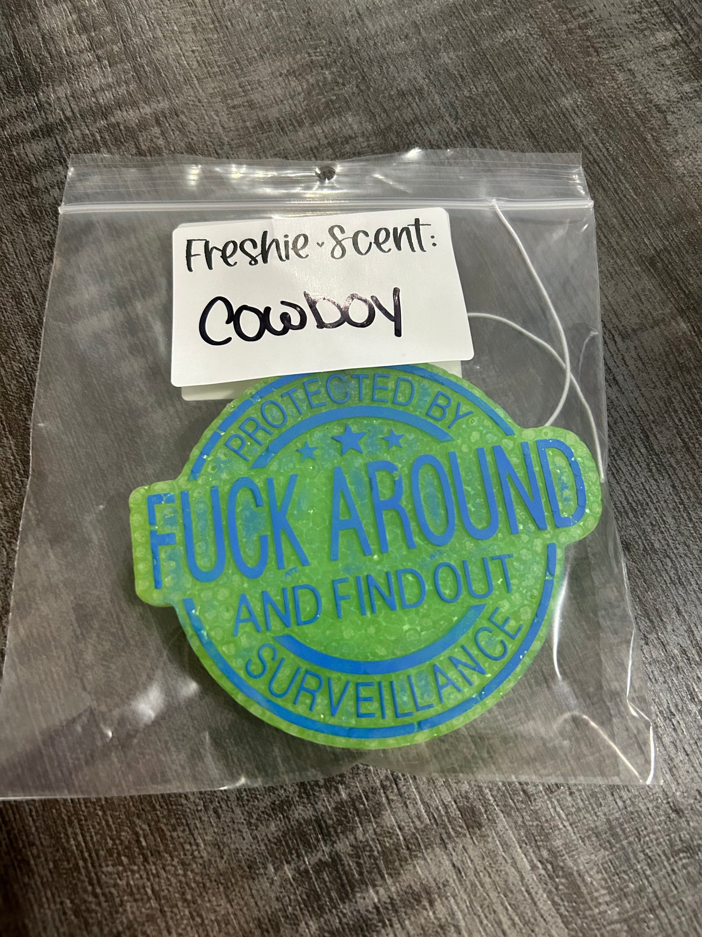 F around