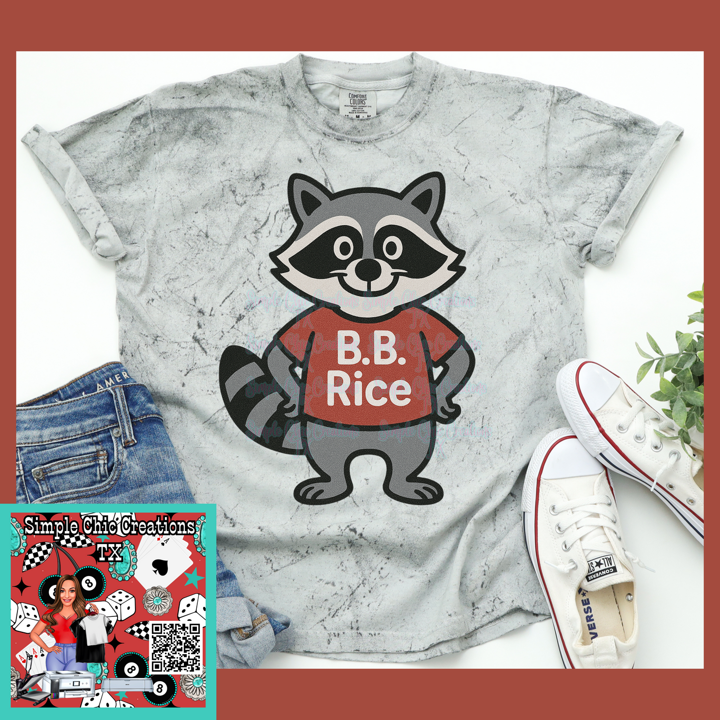 B.B Rice Mascot