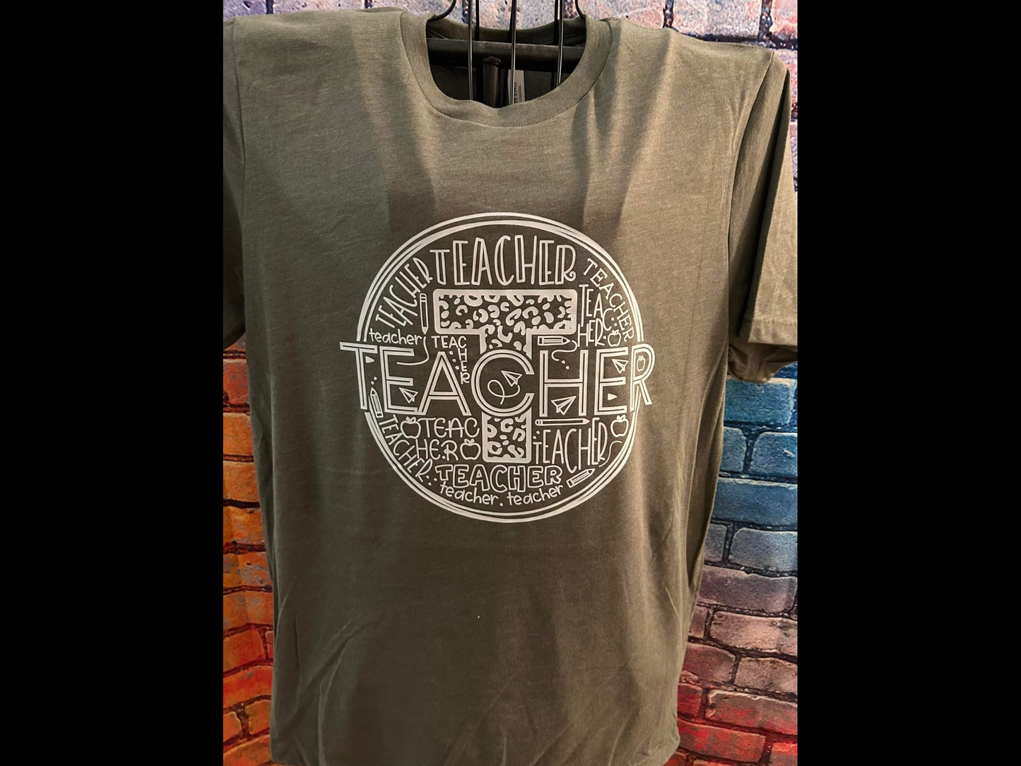 Round Typography Teacher