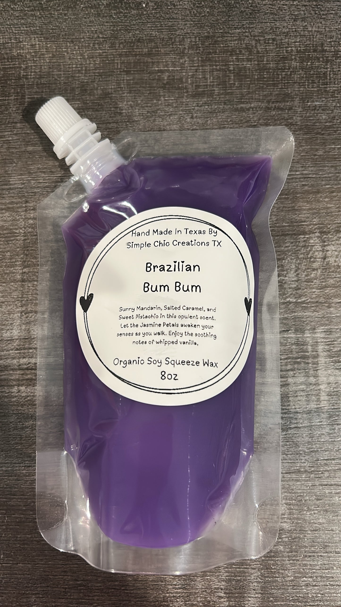 8oz Brazilian Bum Bum Squeeze Wax
