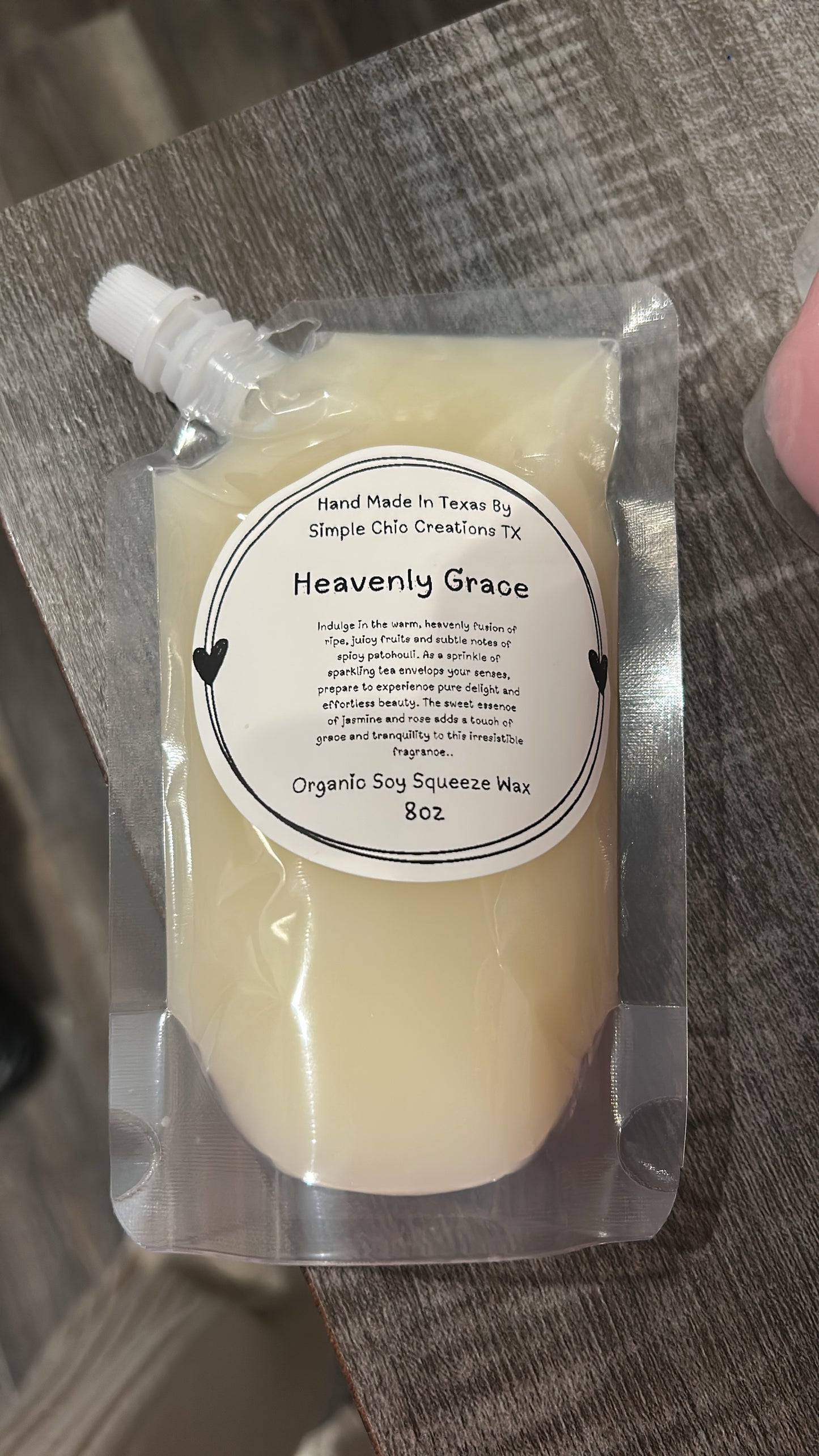 8oz Heavenly Grace Squeeze Wax