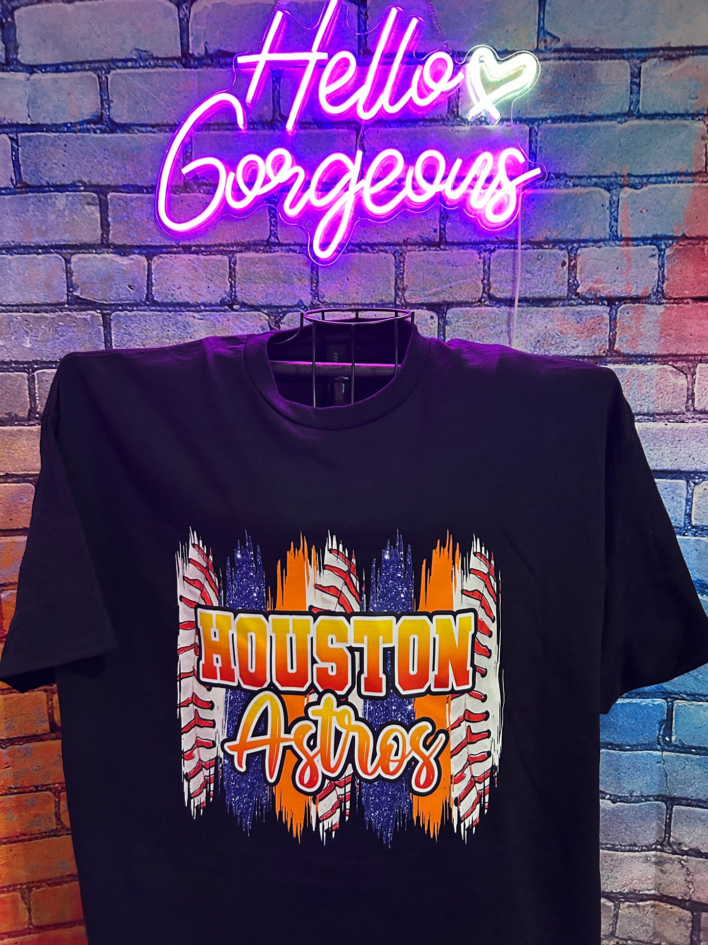 Houston Astro Brushstroke