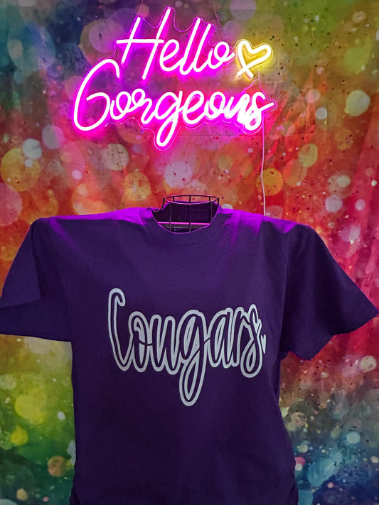 Preppy Font Cougars