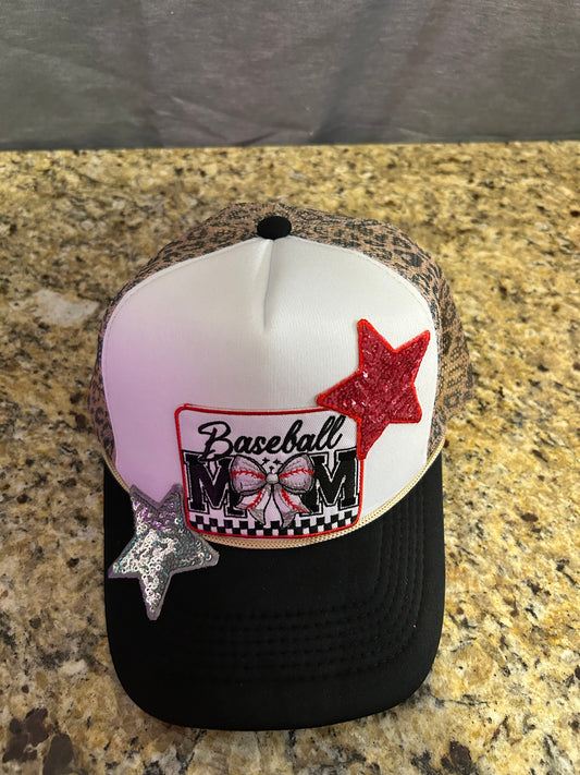 Baseball Mom Trucker Hat