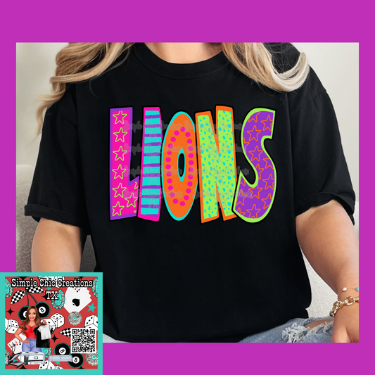 Neon Lions