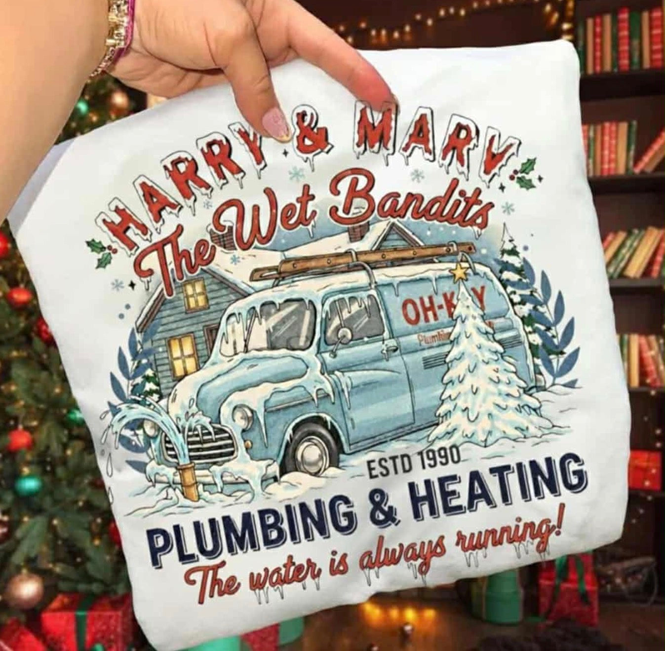 Harry and Mary the wet bandits