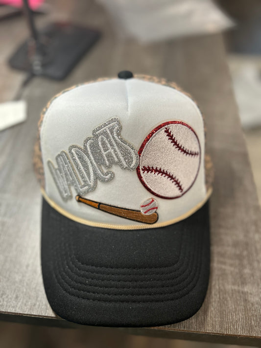 Leopard Wildcats Baseball Trucker Hat