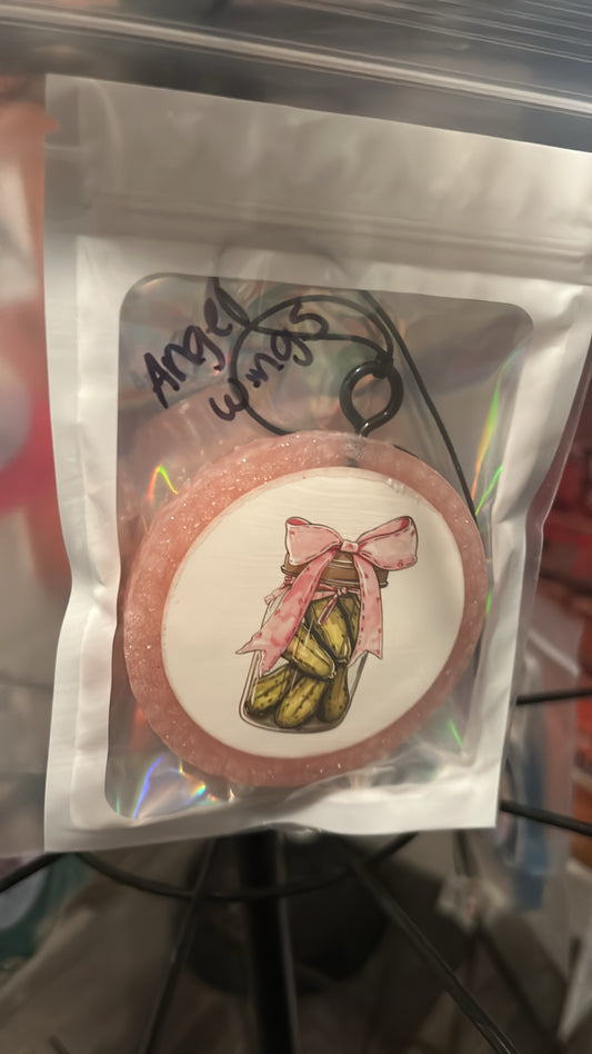 Pickle Jar with Bow