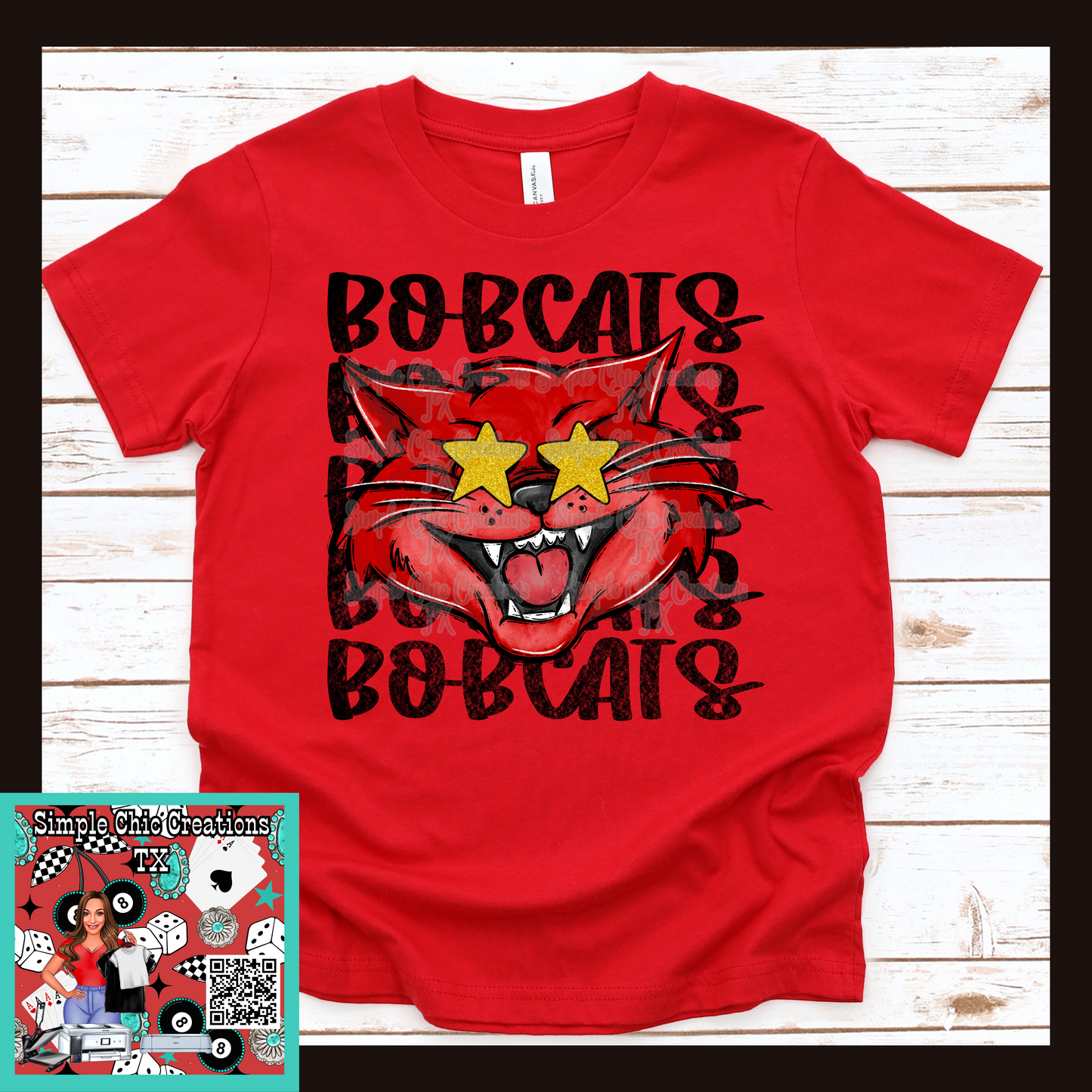 Preppy stacked Bobcats
