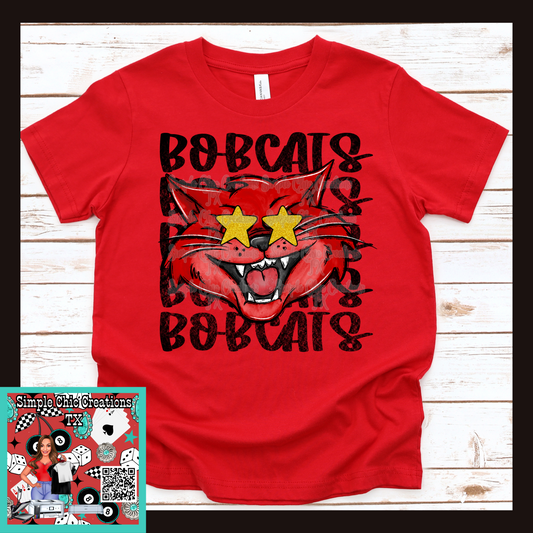 Preppy stacked Bobcats