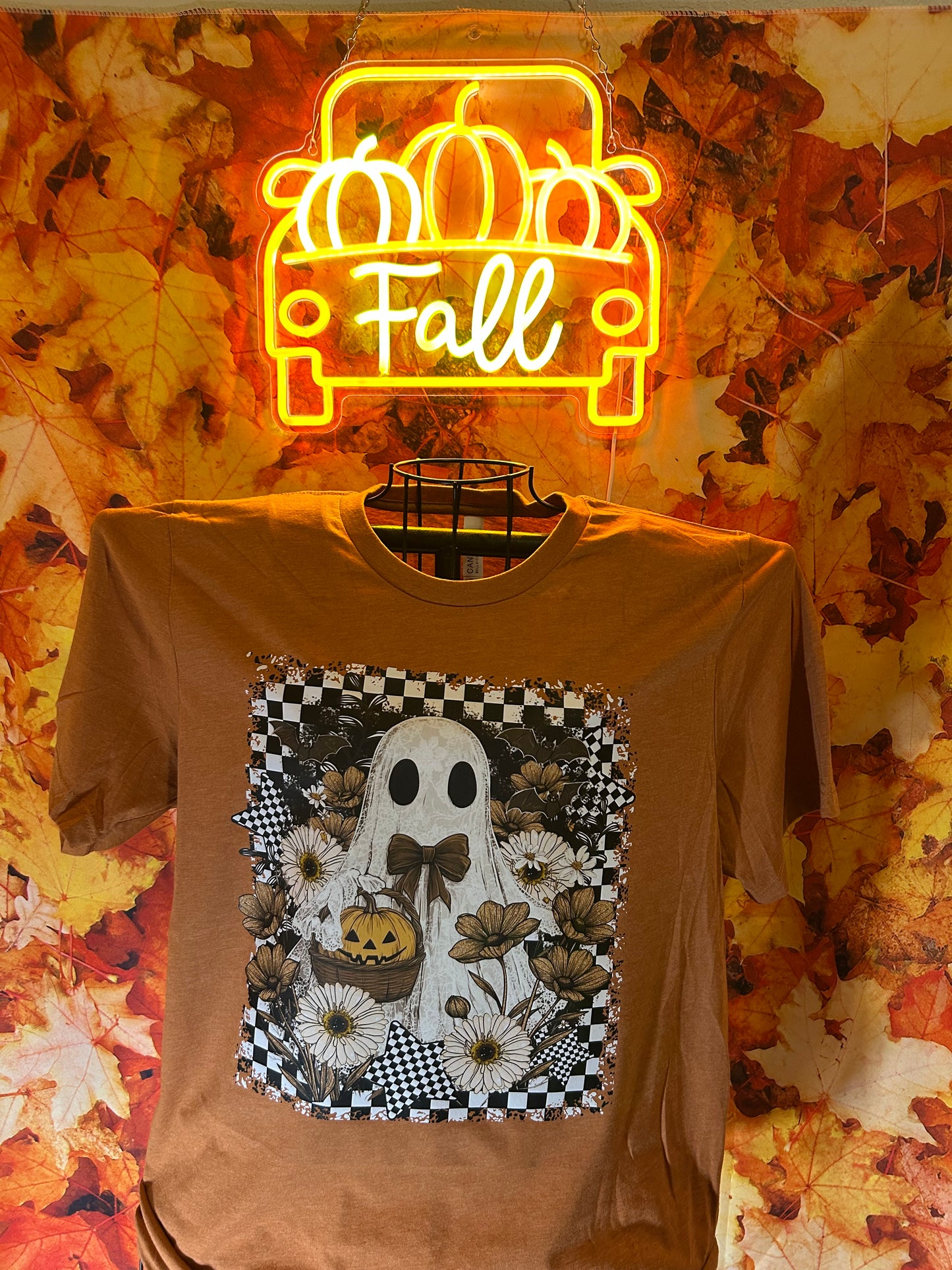 Boho Checkered ghost