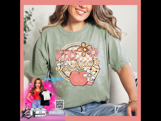 Boho Flower Office Assistant