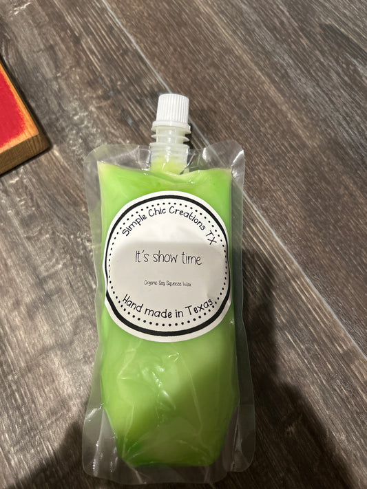 8oz It’s Show Time Squeeze Wax