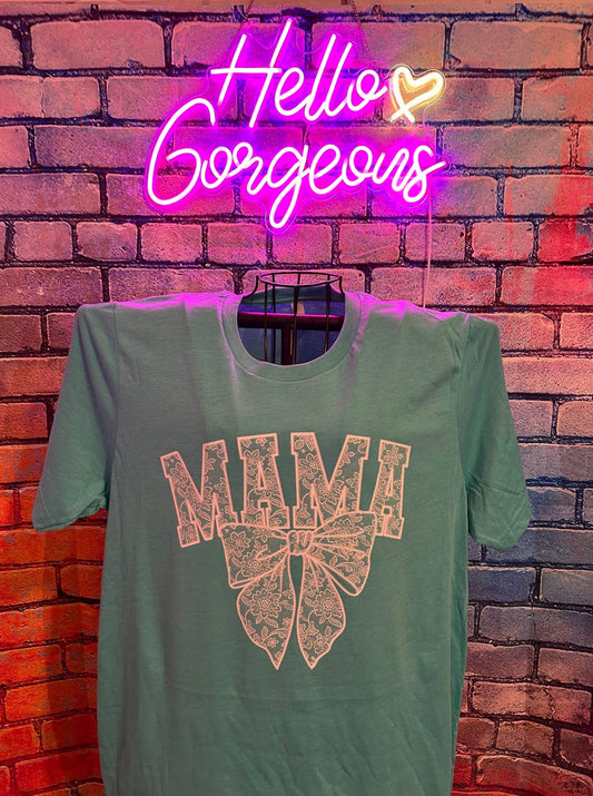 Faux Lace Mama
