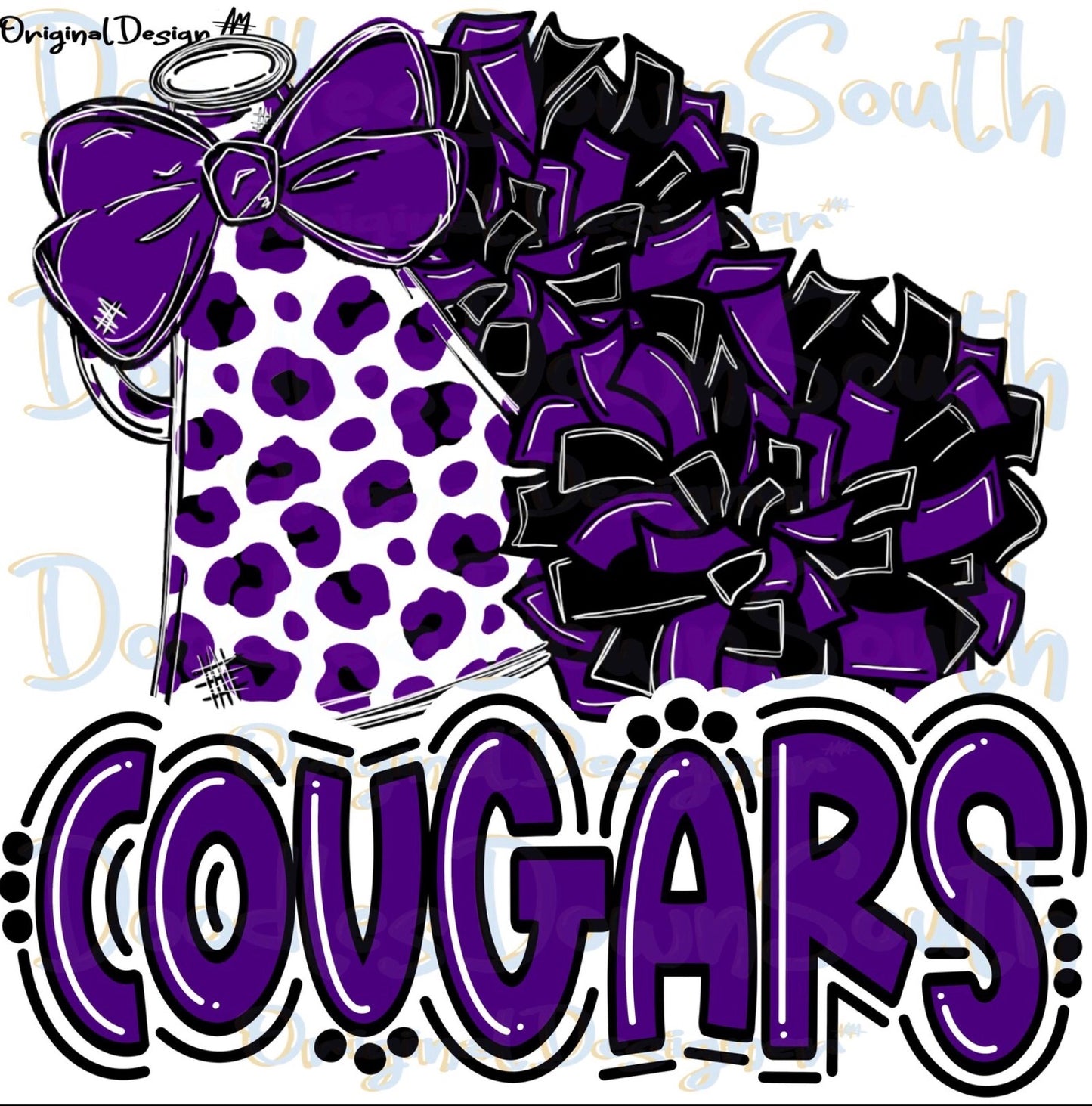 Purple Cougars Cheer