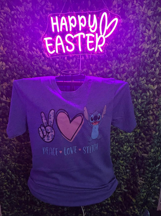 Peace, Love, Stitch