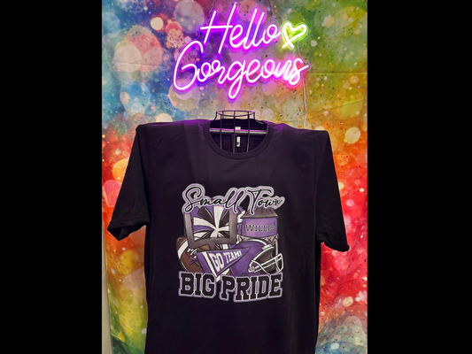 Purple Small Town Big Pride Willis