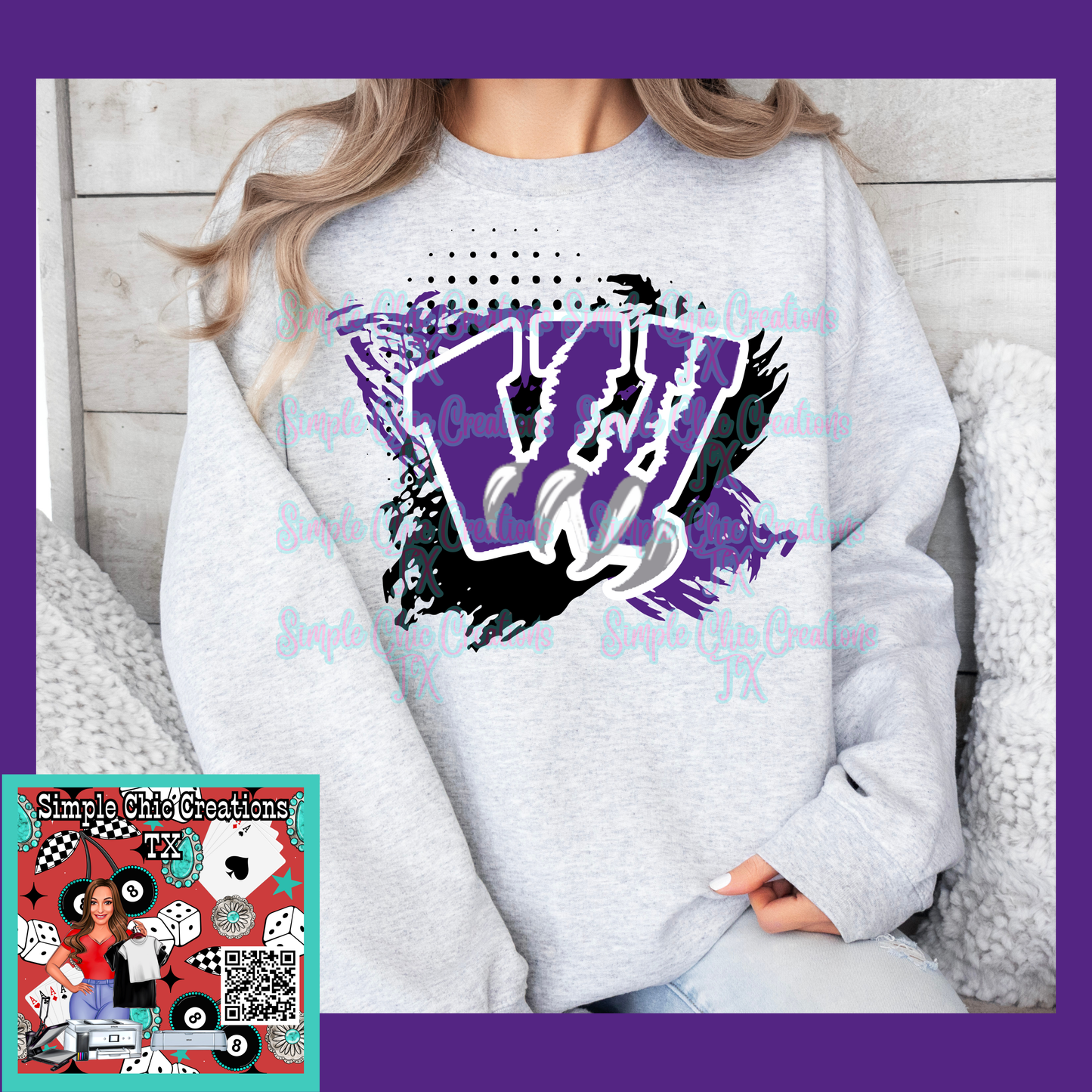 Splatter Back Wildkats