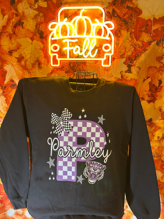 Purple Checkered P- Parmley