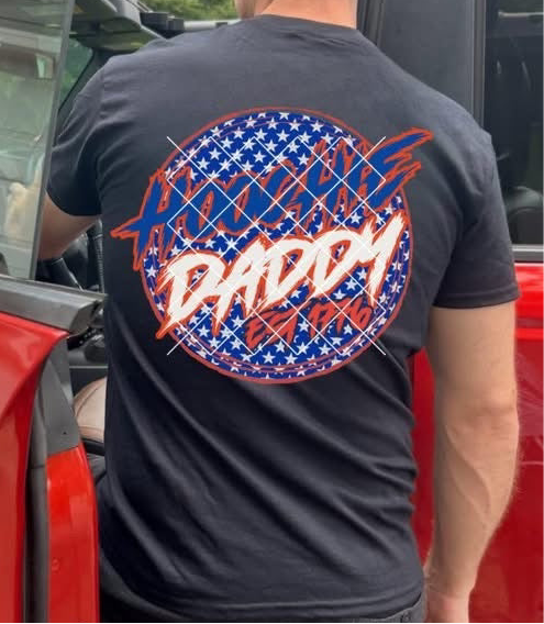 Hoochie Daddy Red, White and Blue