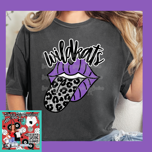 Wildkats Silver leopard tongue