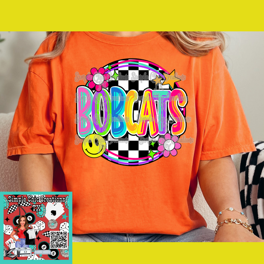 Bright Checkered Bobcats