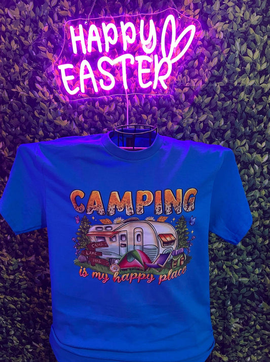Camping is my happy place