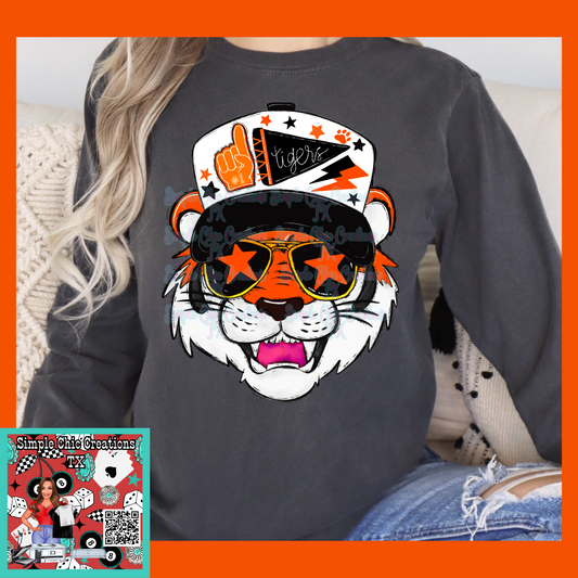Trinity Tigers Trucker Hat Mascot