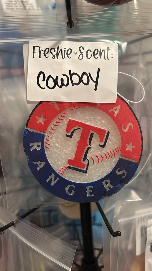 Texas Rangers ( has 2 flaws on the outside edge)