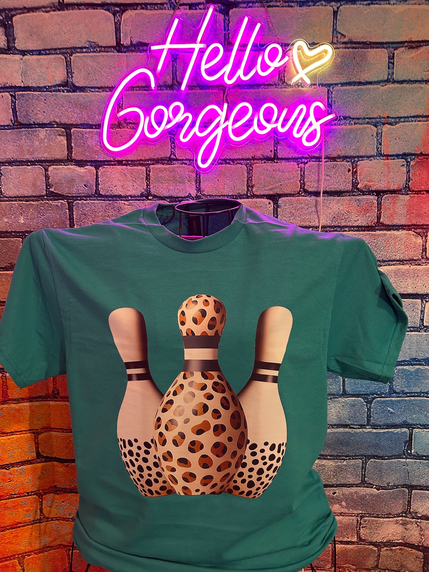 Leopard Bowling Pins