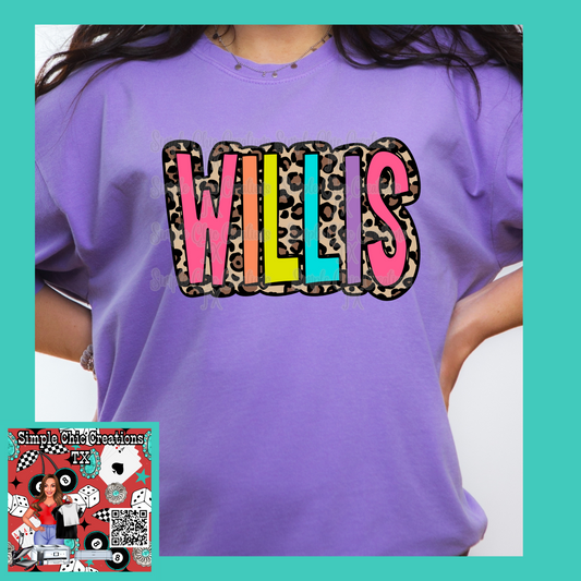 Bright Leopard Willis