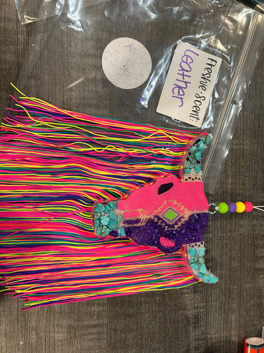 Neon Longhorn with fringe RTS