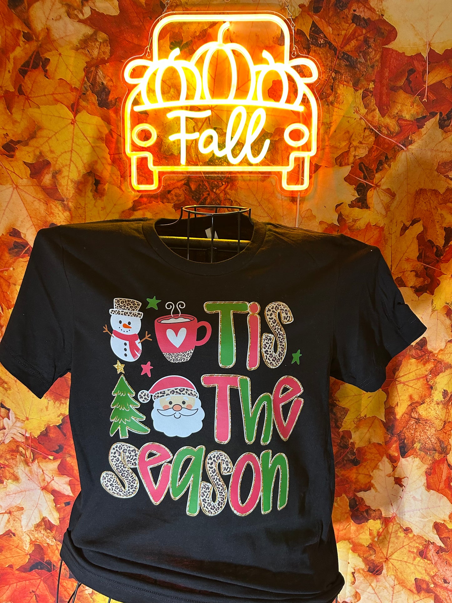 Green,pink,leopard Tis the season