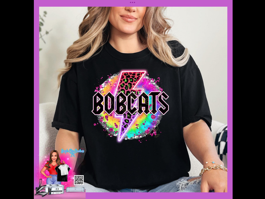 Tye Dye Lighting Bobcats
