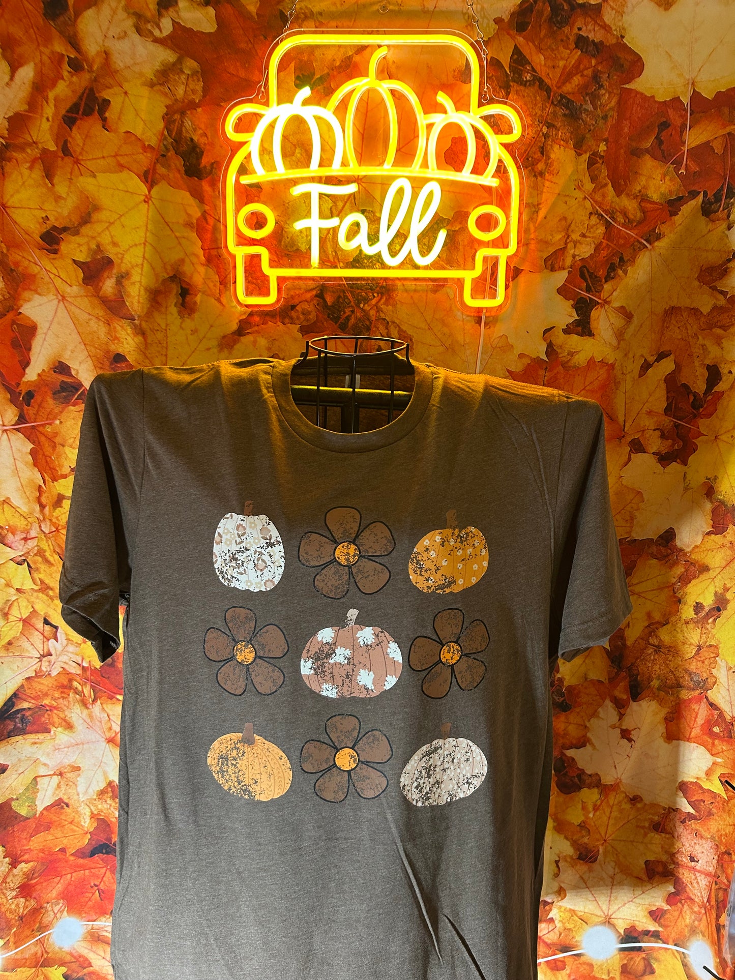 Boho flowers/Pumpkins