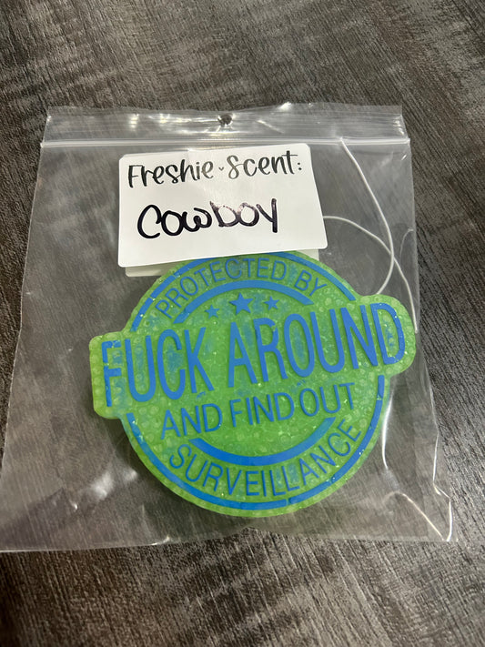 F around