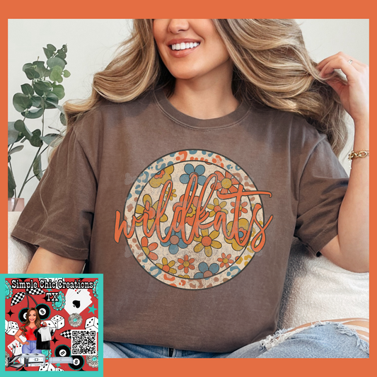 Boho Flower Wildkats