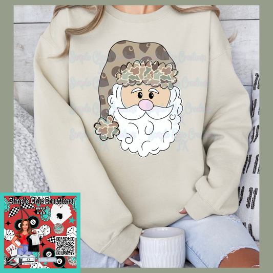 Car-hartt and Camo Santa