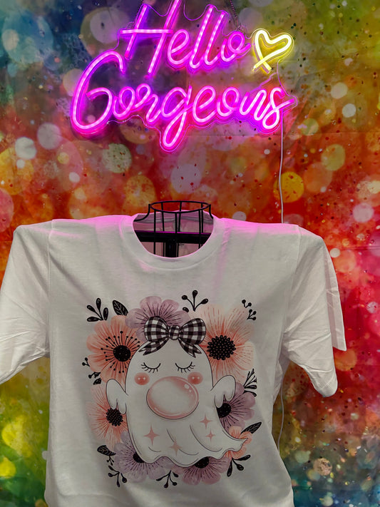 Preppy Floral Ghost