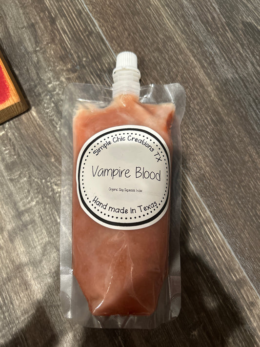 8oz Vampire Blood Squeeze Wax