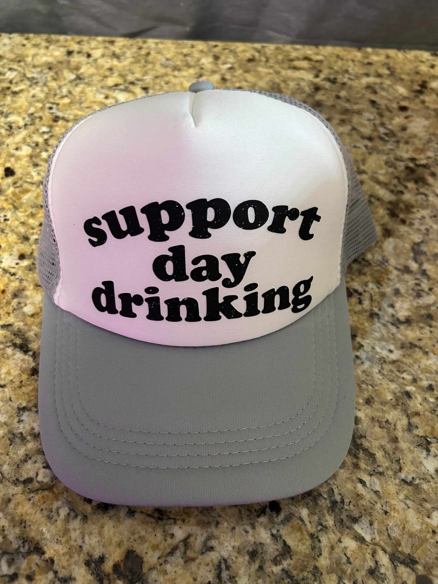Support Day Drinking Trucker Hat