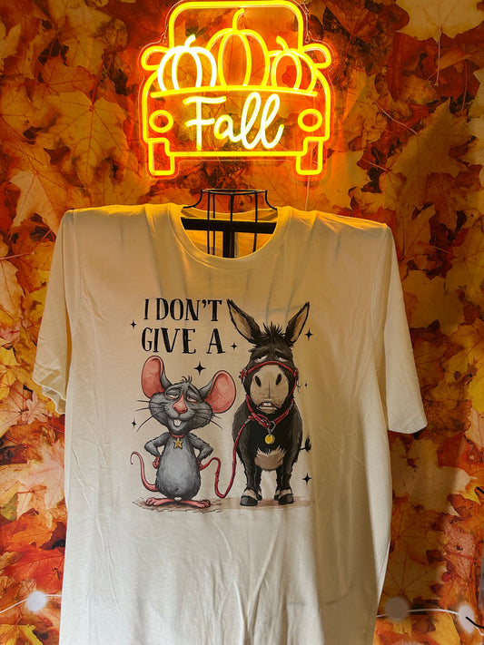 I don’t give a rats ass