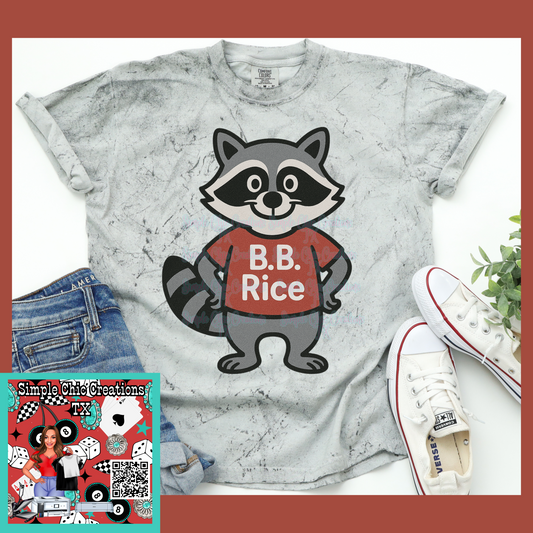 B.B Rice Mascot