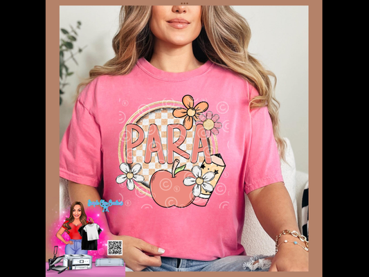 Boho Flower Paraprofessional