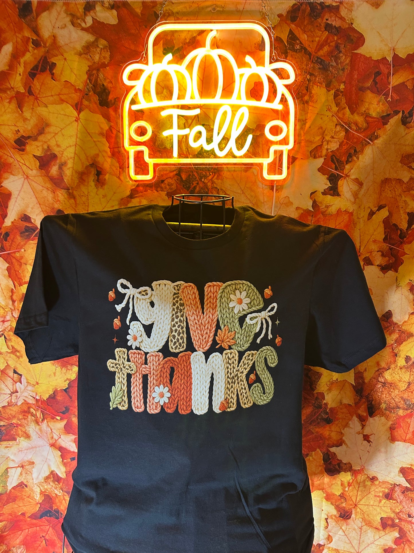 Faux Yarn Give Thanks